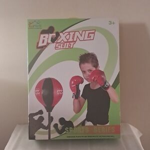 Toy Velt Boxing Set For Kids Punching Bag With Stand